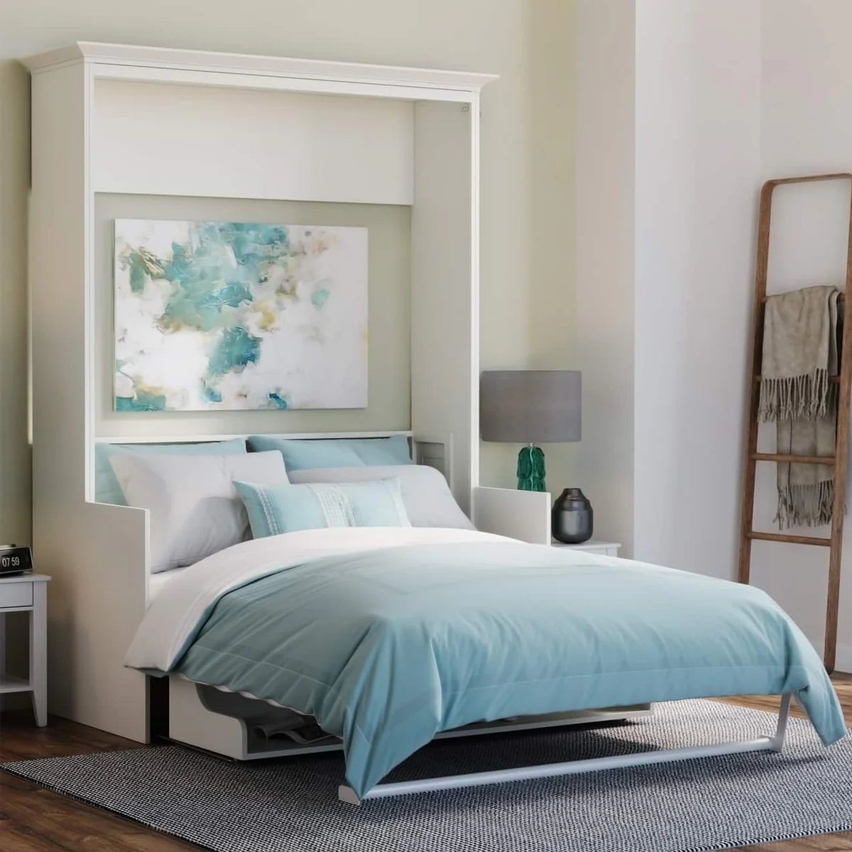 Lit escamotable Alegra avec bureau 2