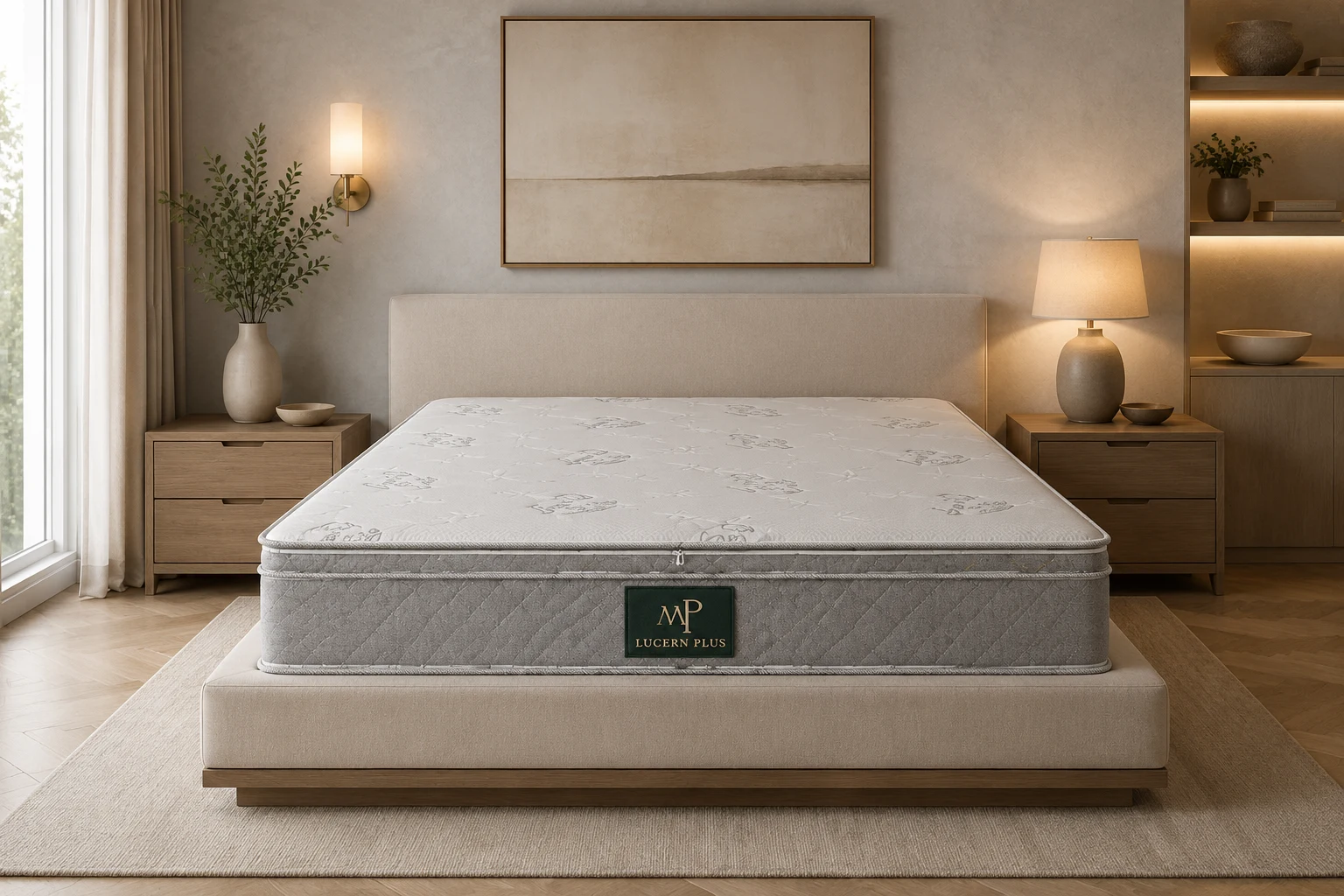 Matelas en mousse Lucern Plus - Matelas Personnel