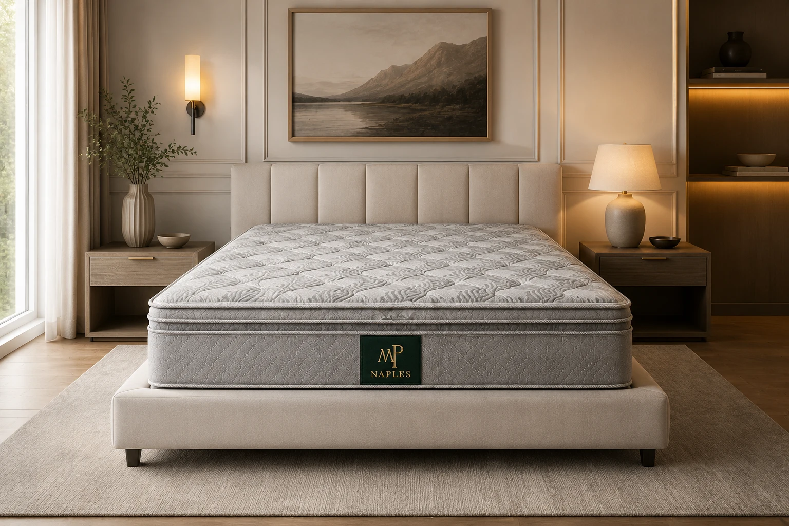Matelas en mousse Naples - Matelas Personnel